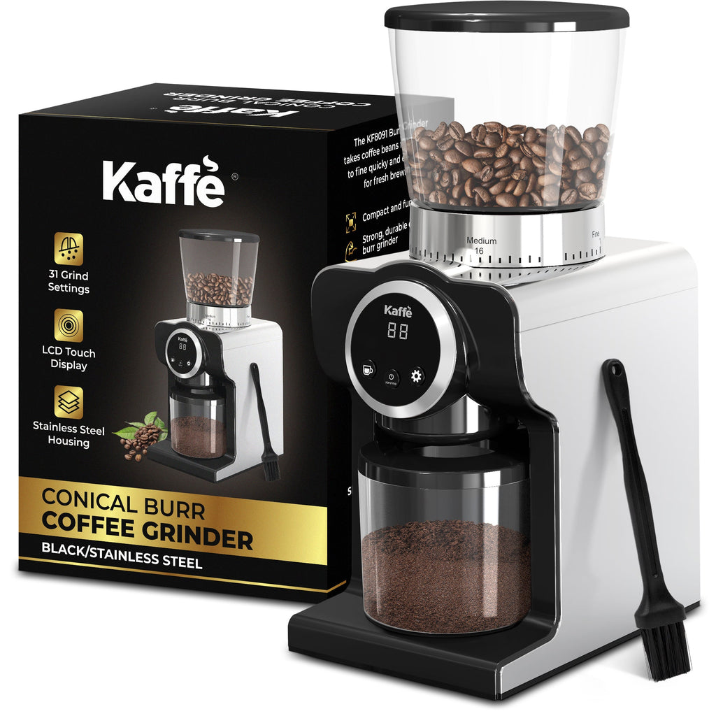 Molinillo de café cónico de rebabas, KF8091