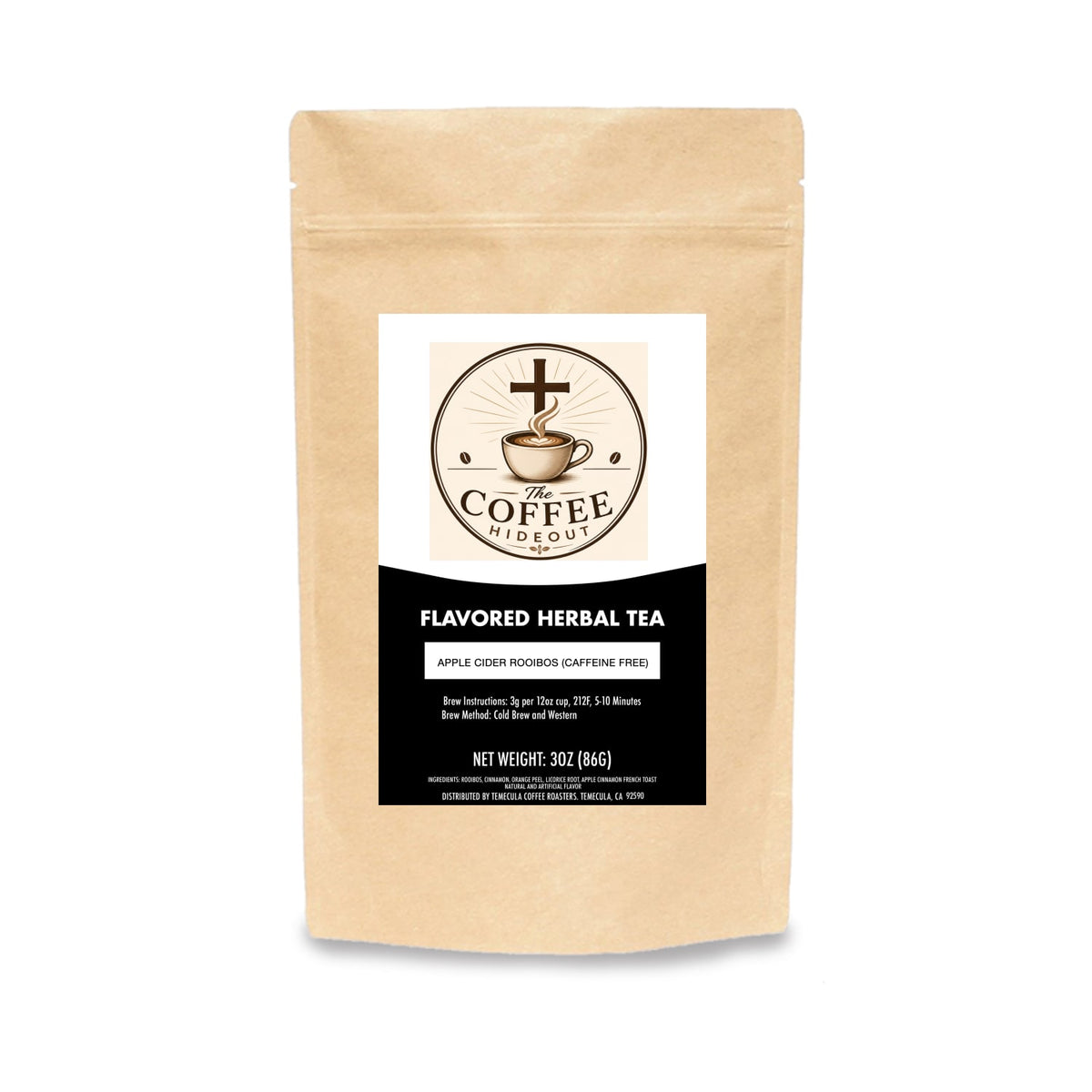Apple Cider Rooibos Herbal Tea - Loose Leaf