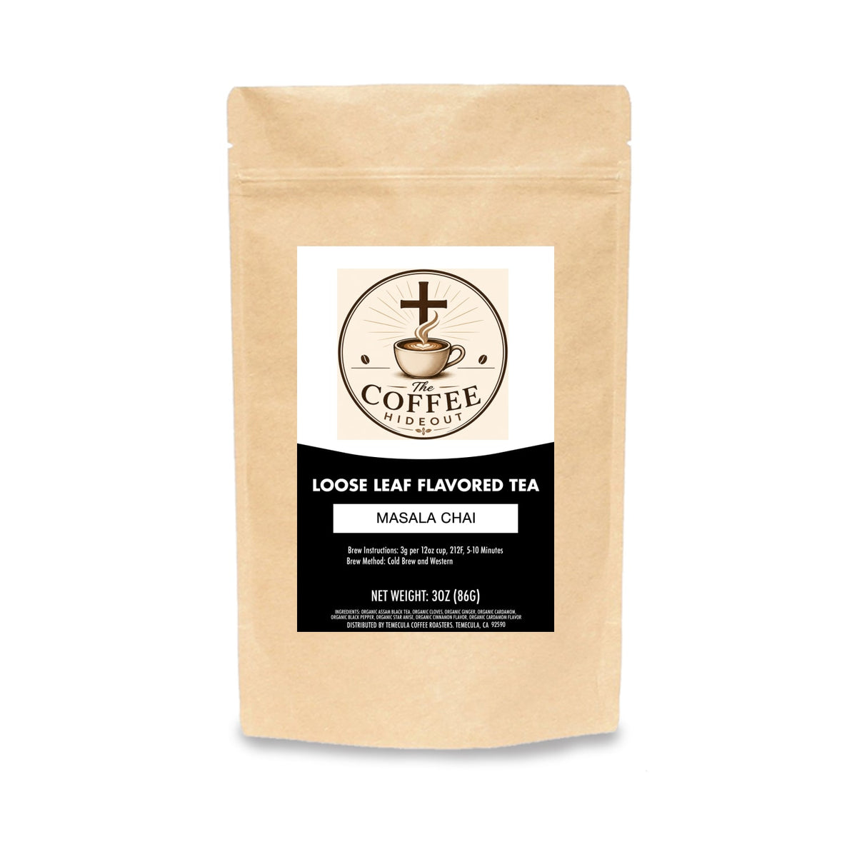 Masala Chai Black Tea - Loose Leaf
