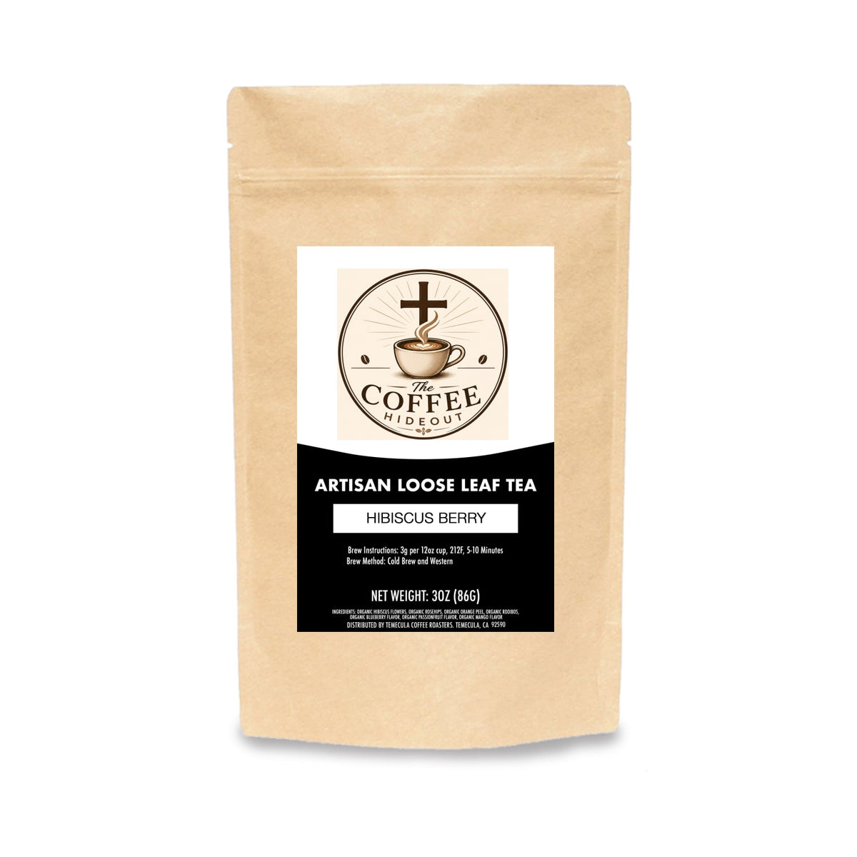 Hibiscus Berry Herbal Tea - Loose Leaf